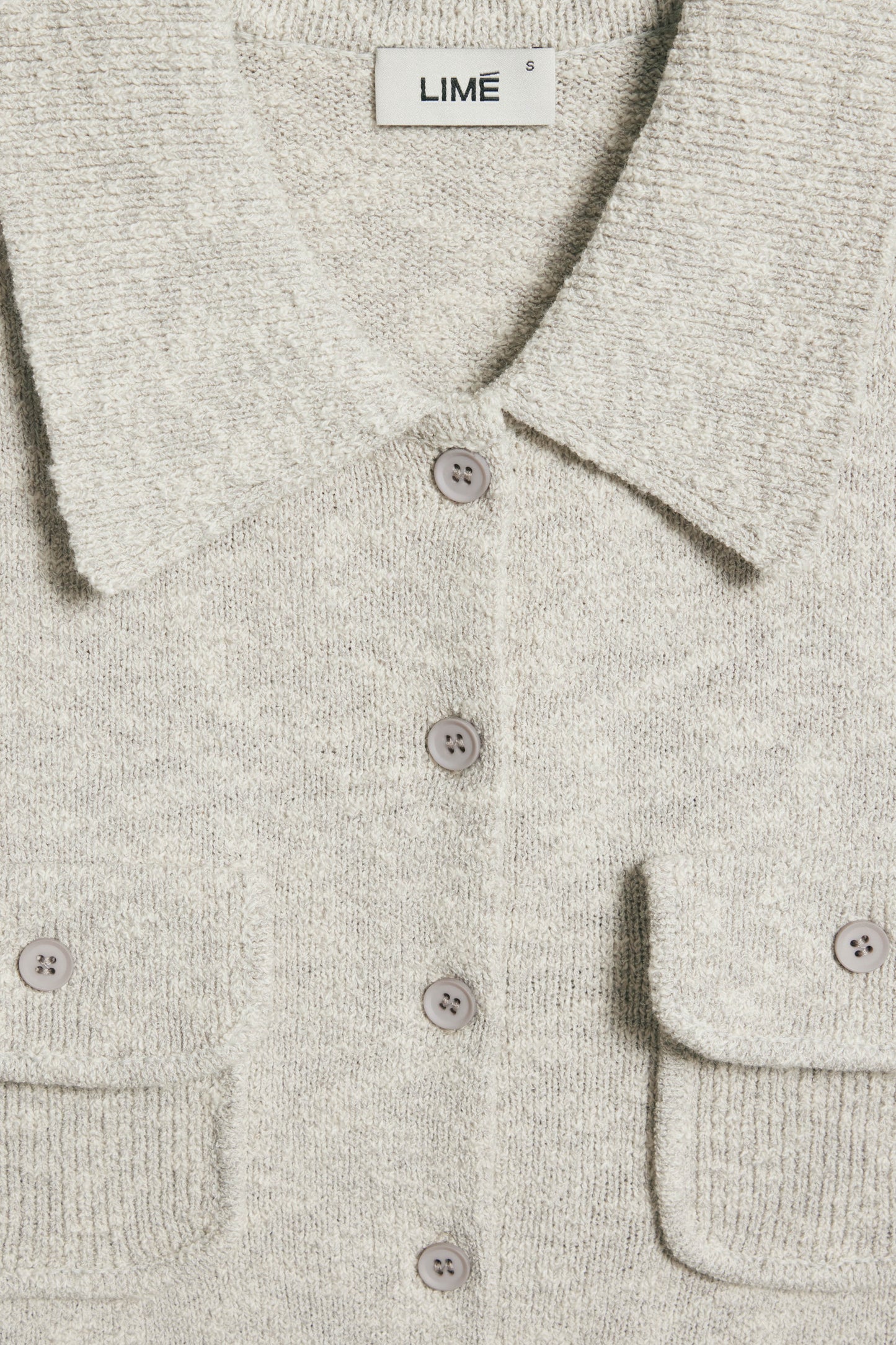LIGHT GREY MELANGE