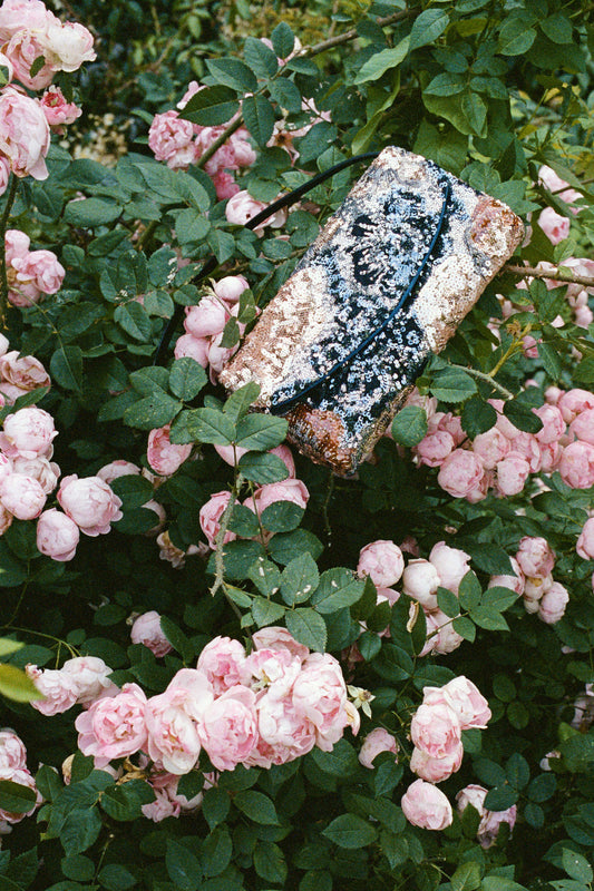 SEQUINED SHOULDER BAG
