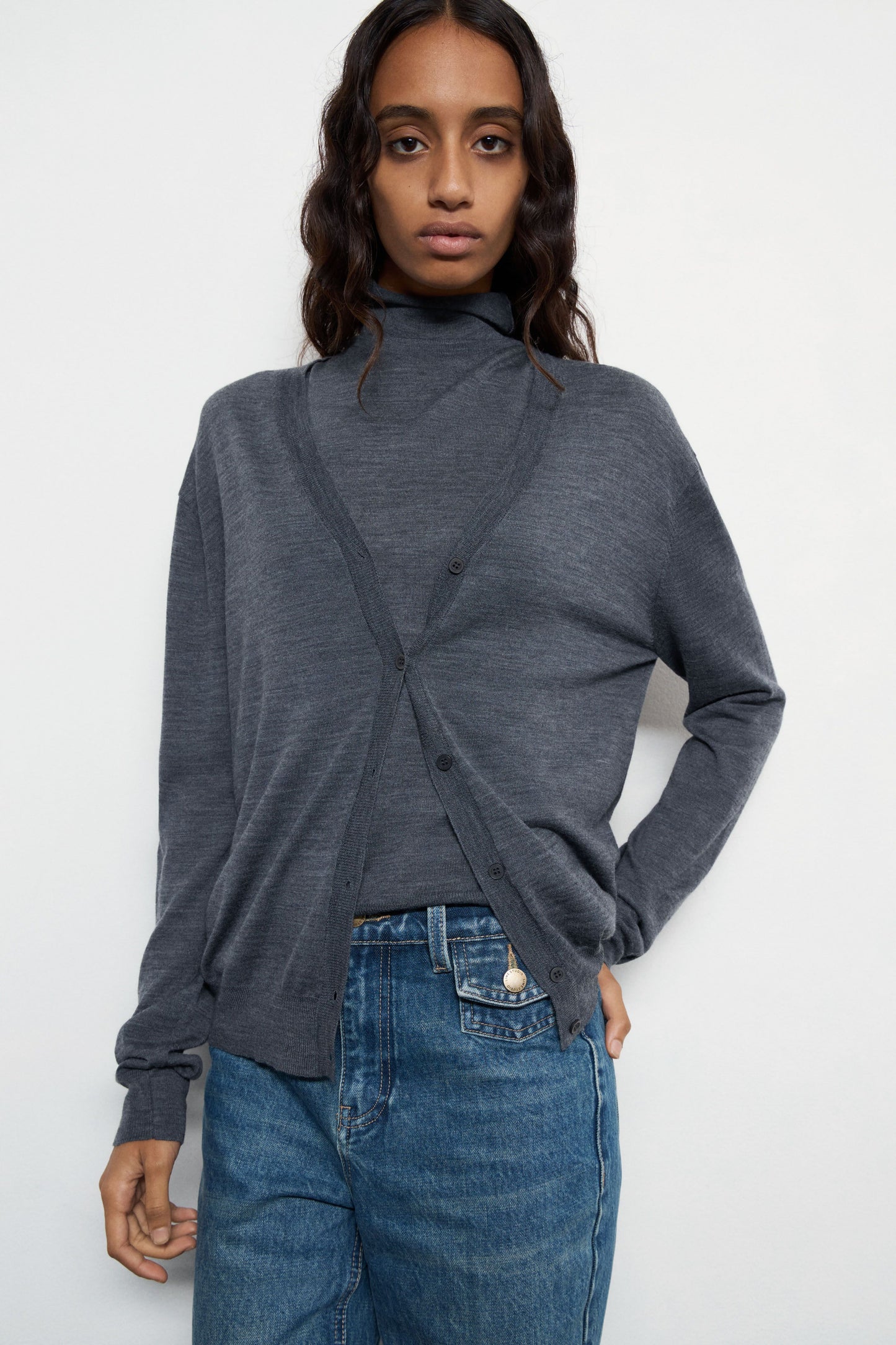 DARK GREY MELANGE