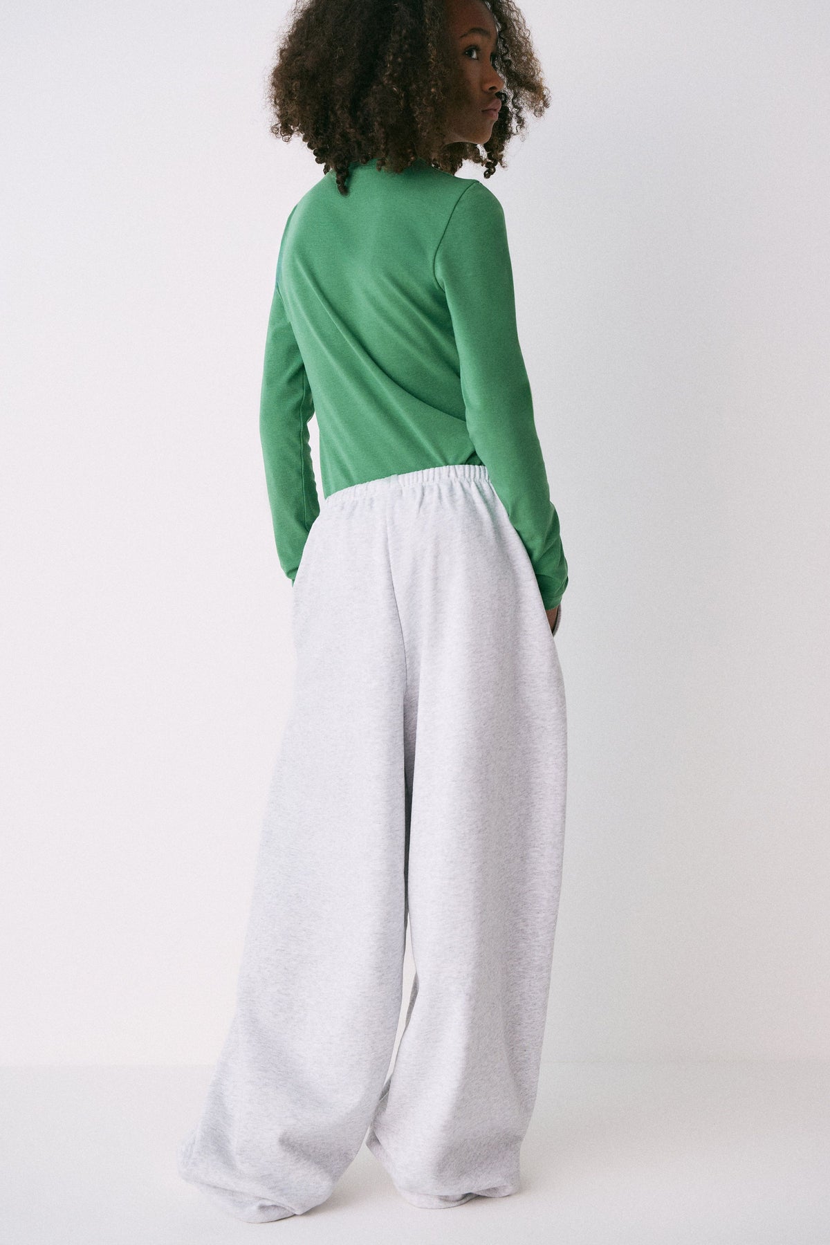LIGHT GREY MELANGE