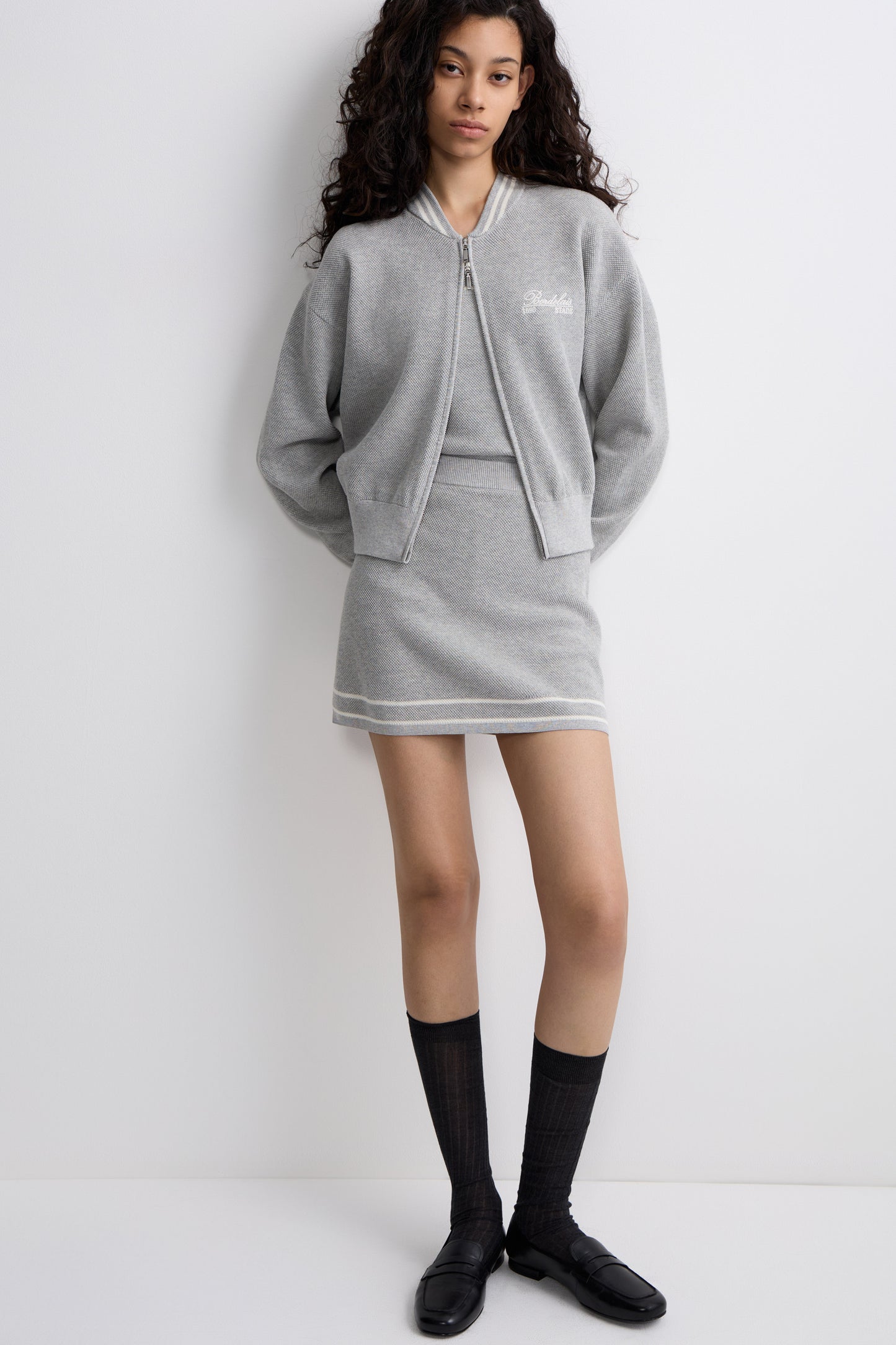LIGHT GREY MELANGE