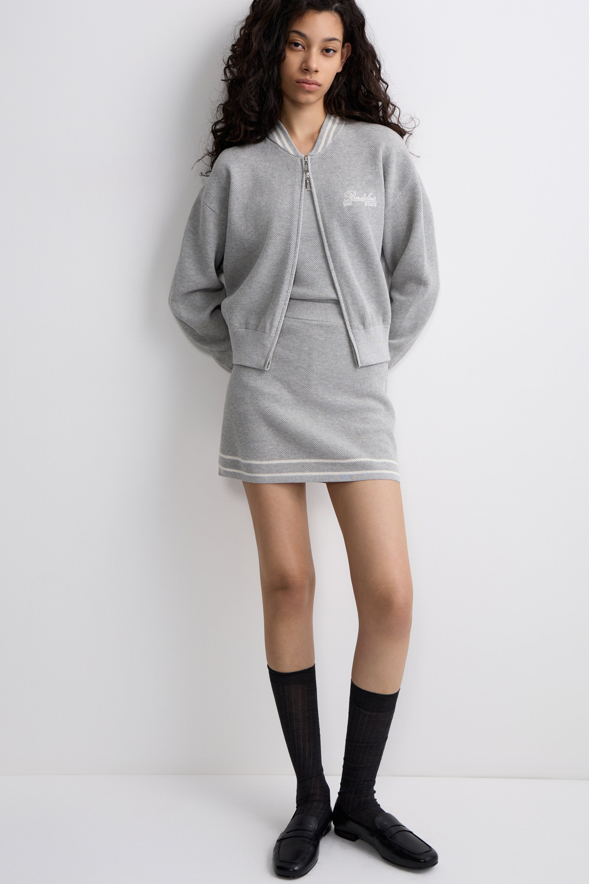 LIGHT GREY MELANGE