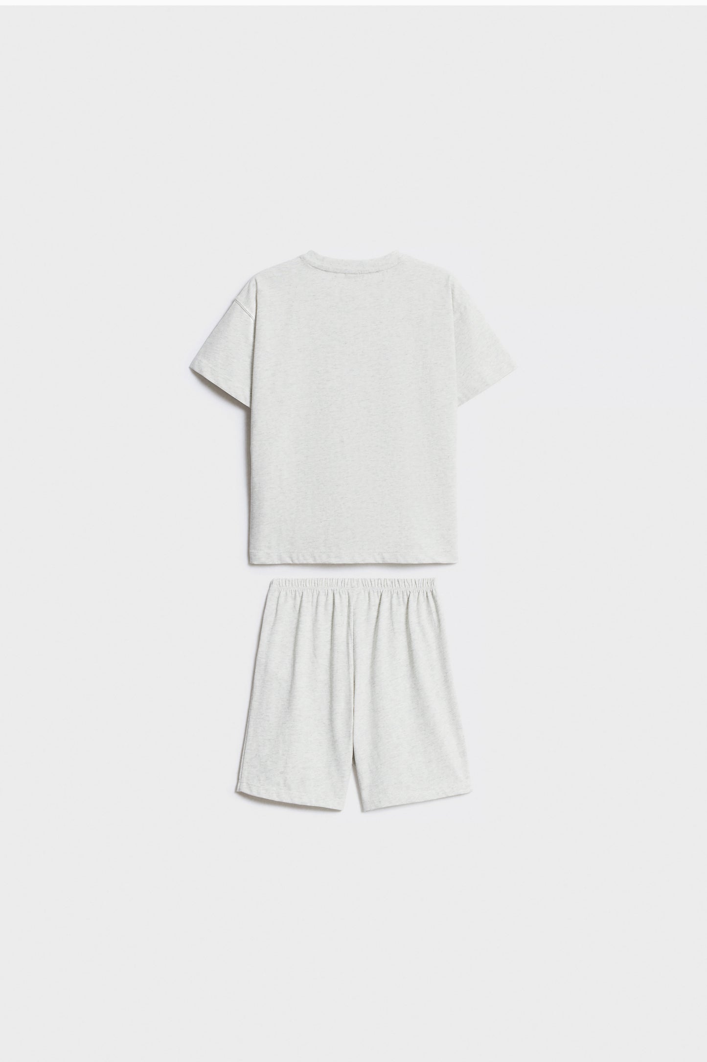 LIGHT GREY MELANGE