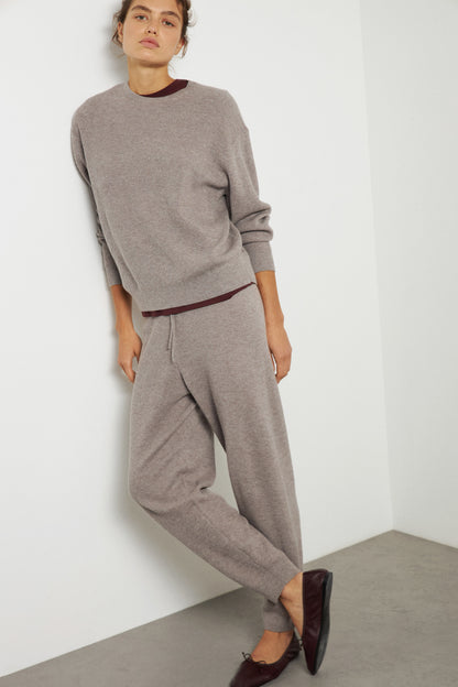 GREY BEIGE MELANGE