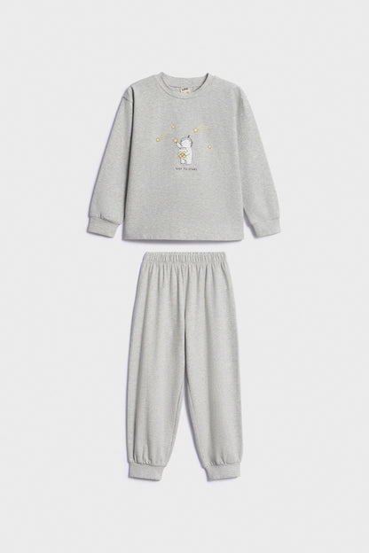 LIGHT GREY MELANGE
