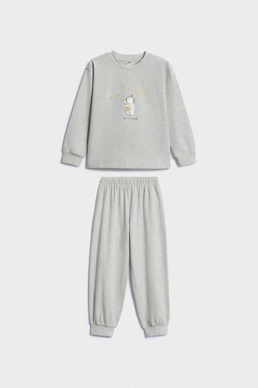 LIGHT GREY MELANGE