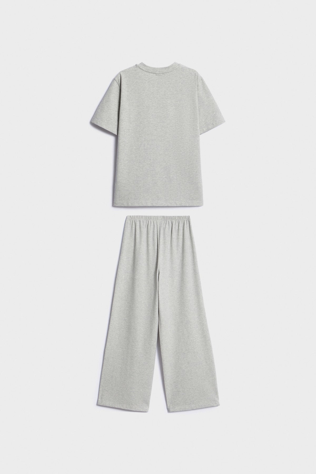 LIGHT GREY MELANGE