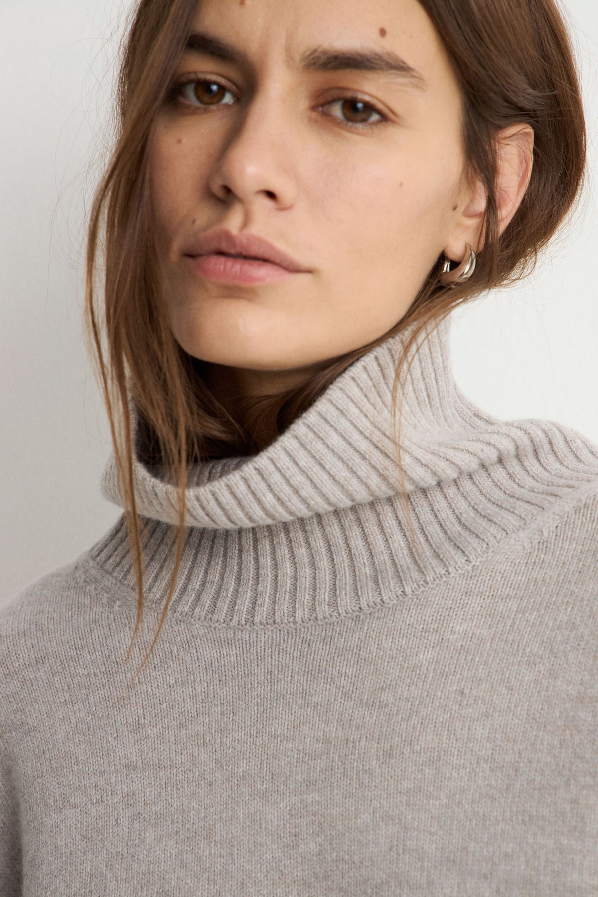 GREY BEIGE MELANGE