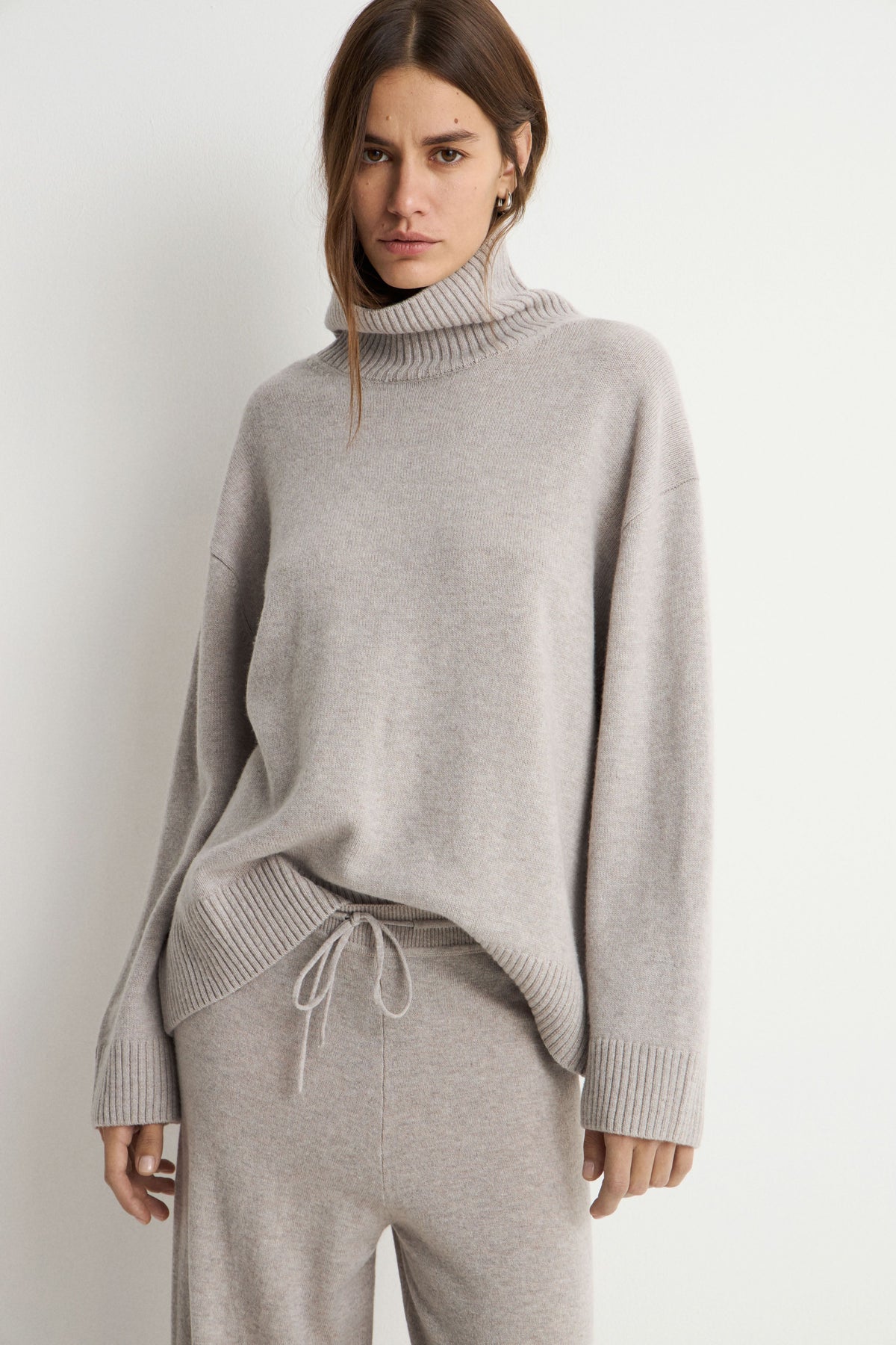 GREY BEIGE MELANGE
