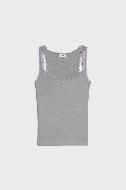 LIGHT GREY MELANGE