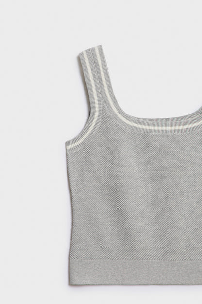 LIGHT GREY MELANGE