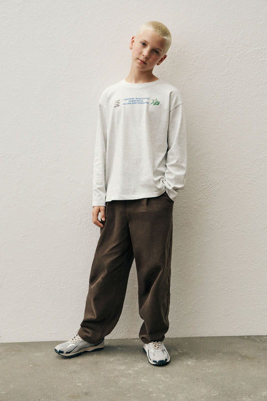 LIGHT GREY MELANGE