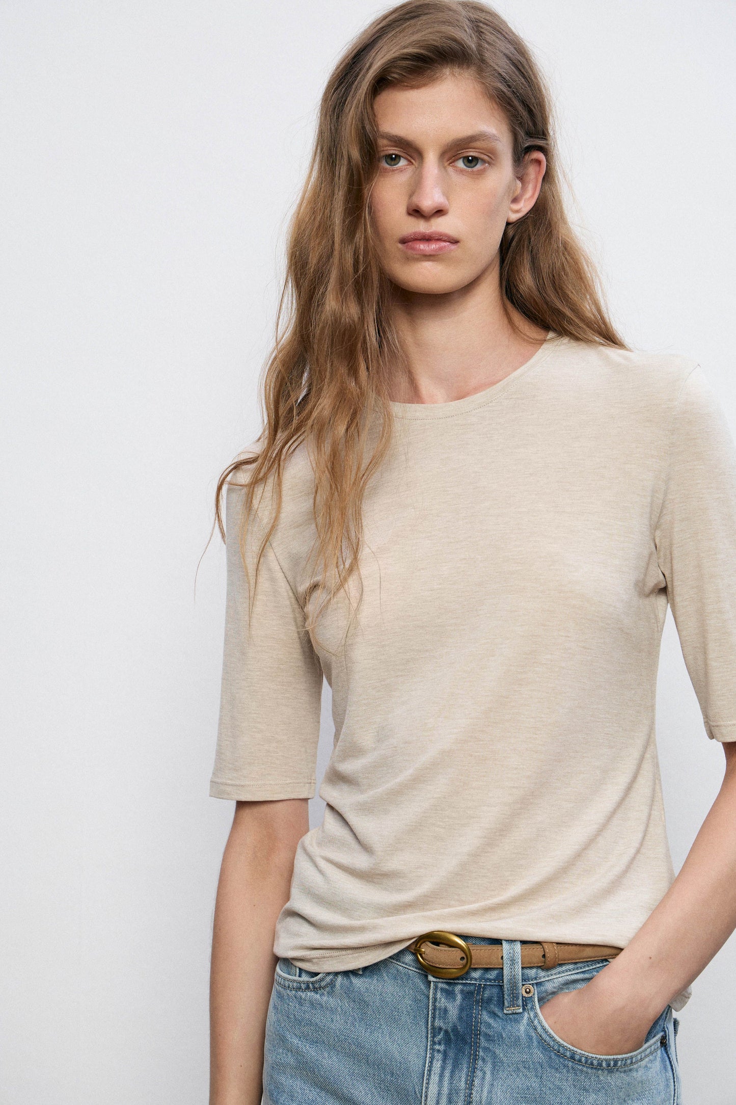 LIGHT BEIGE MELANGE