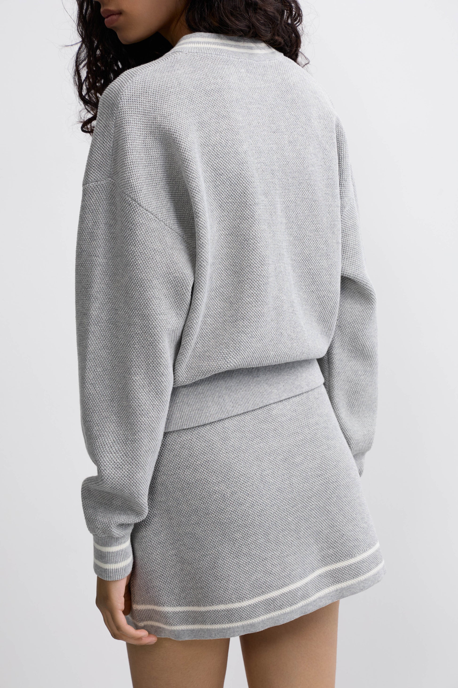 LIGHT GREY MELANGE
