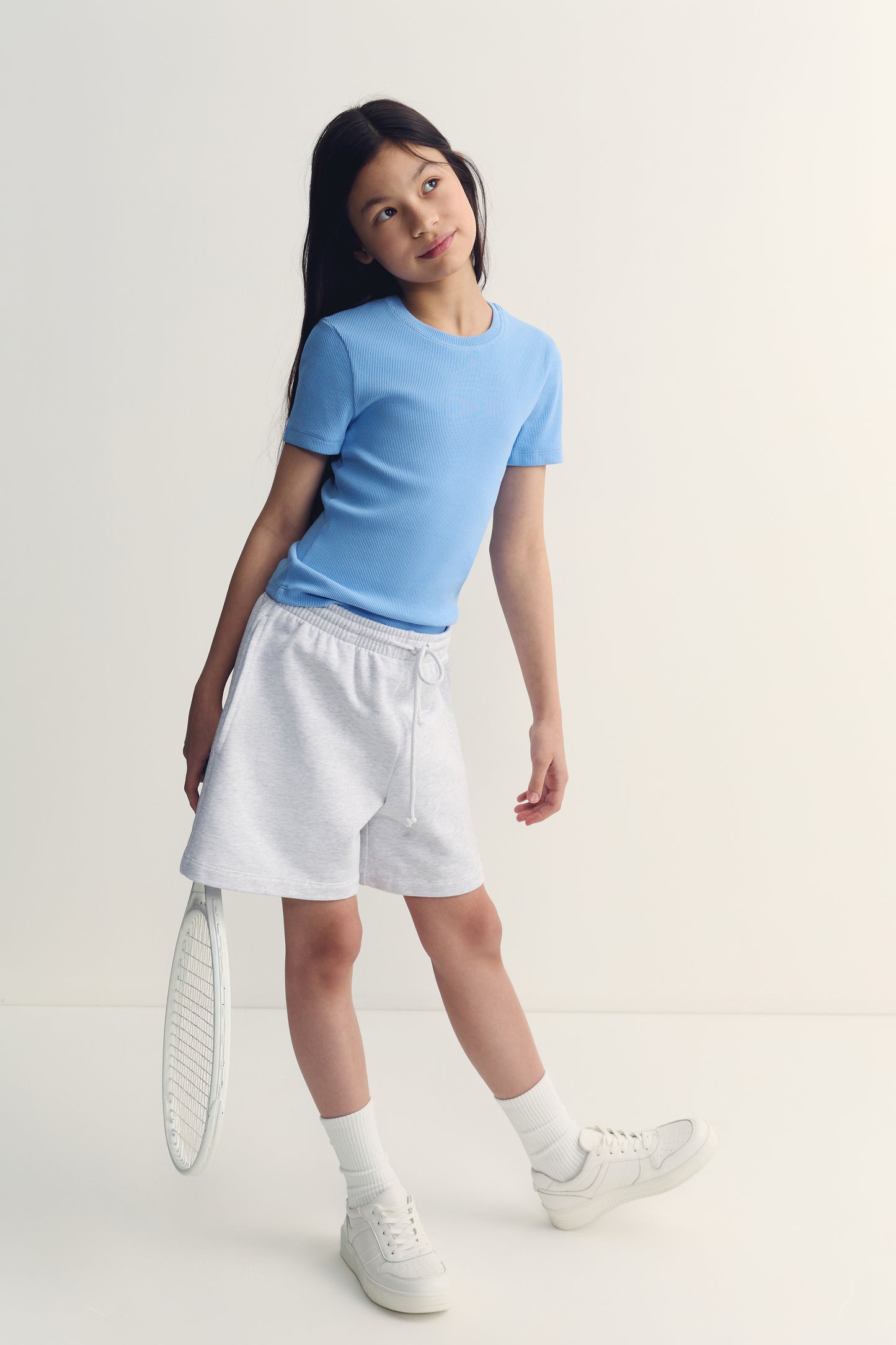 LIGHT GREY MELANGE
