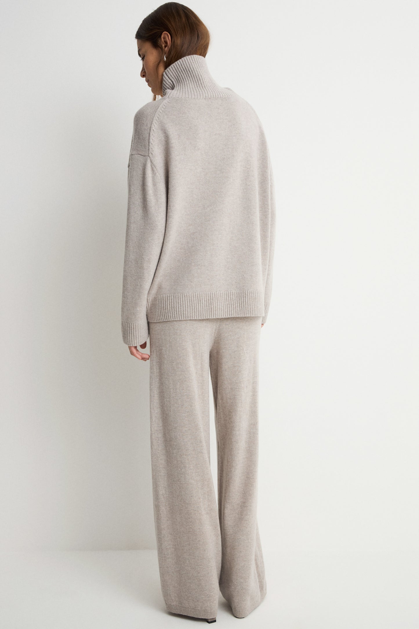 GREY BEIGE MELANGE