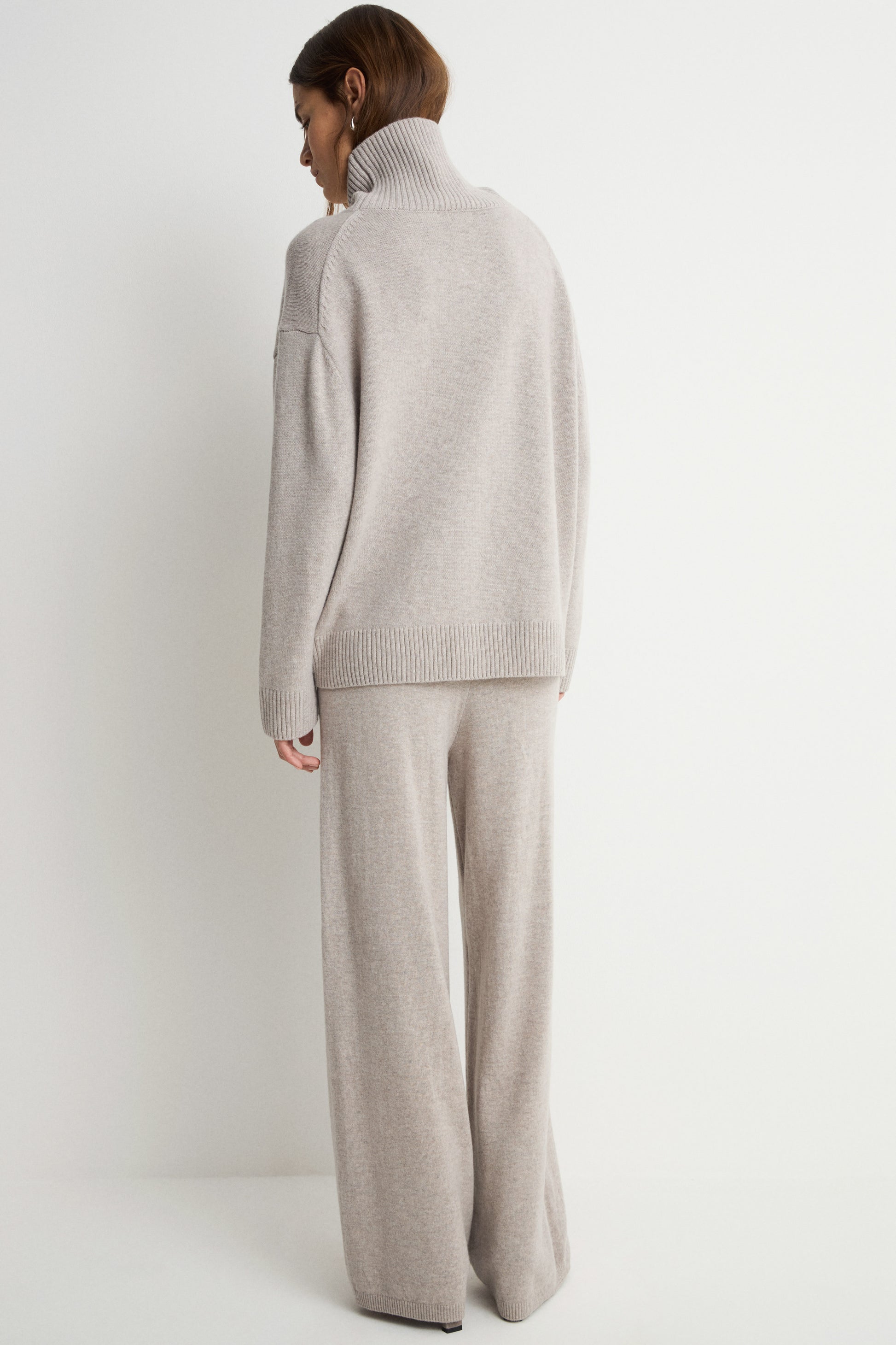 GREY BEIGE MELANGE