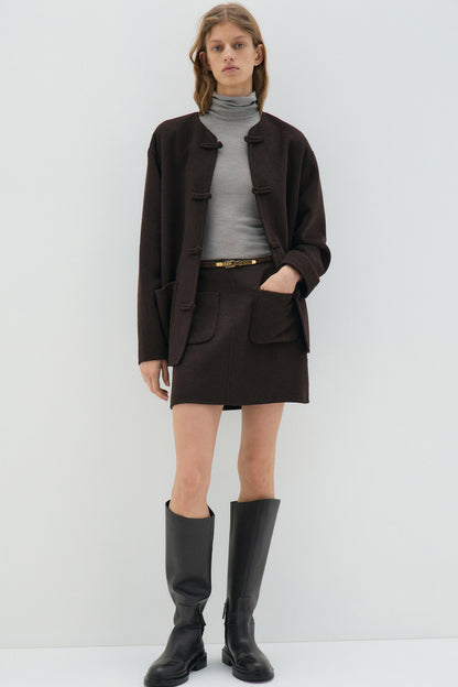 DARK BROWN