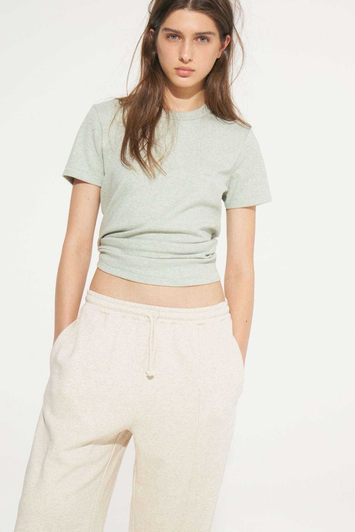 LIGHT KHAKI MELANGE