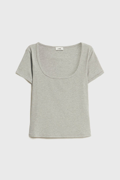 LIGHT GREY MELANGE