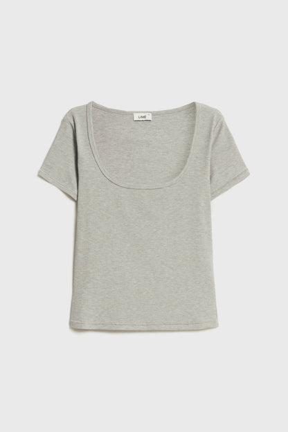 LIGHT GREY MELANGE
