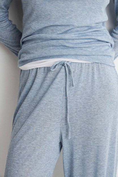 GRAY-BLUE MELANGE