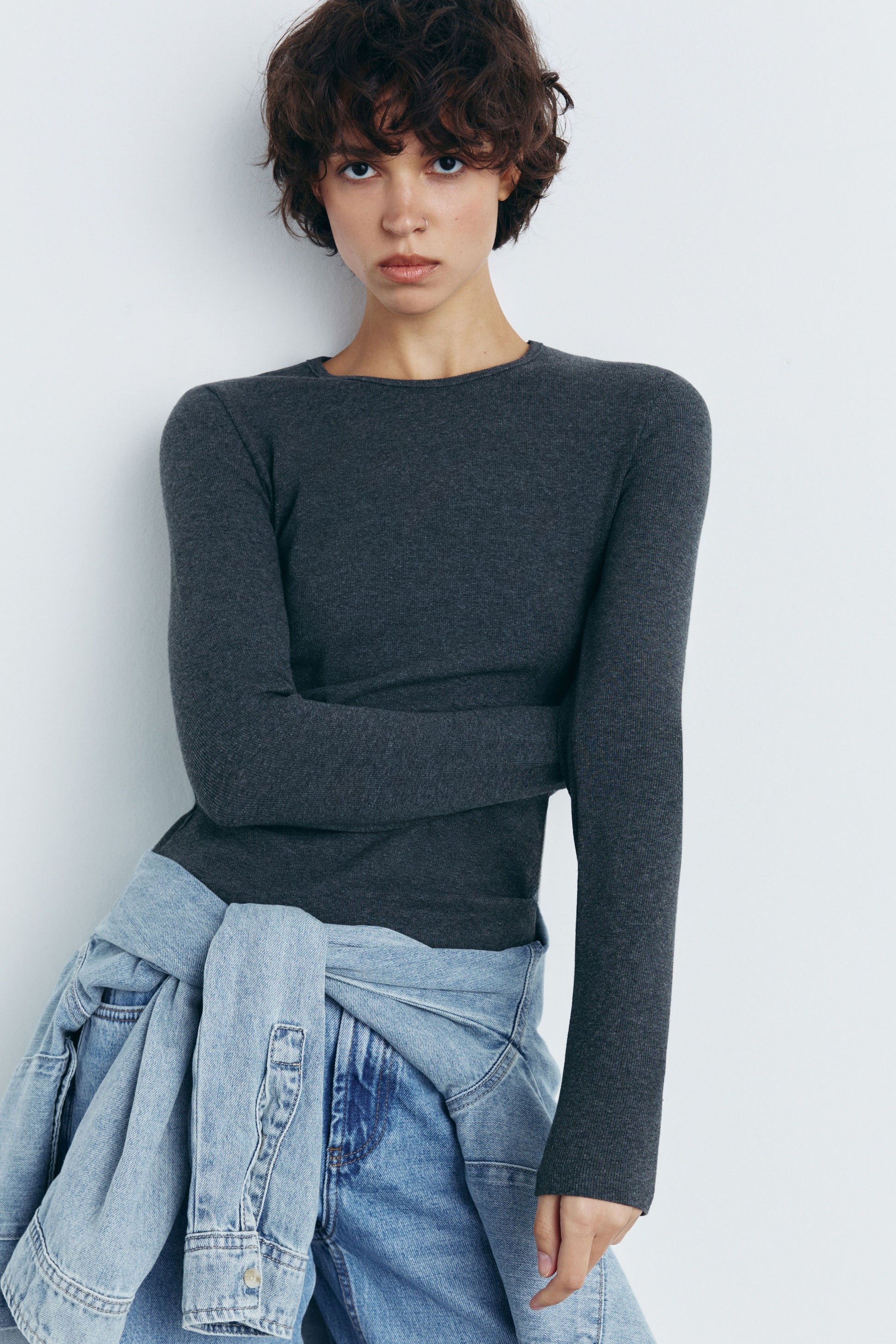 DARK GREY MELANGE