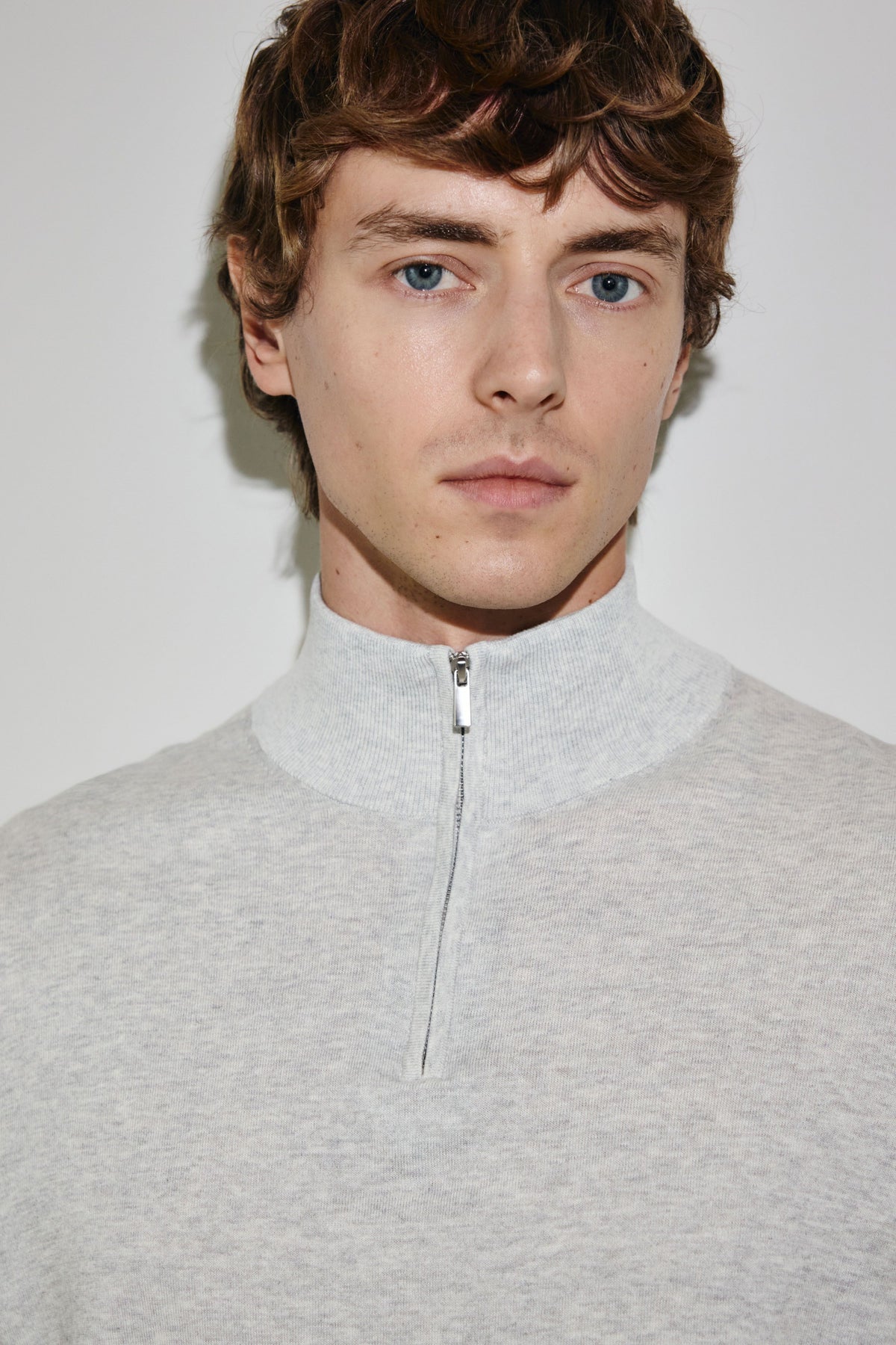 LIGHT GREY MELANGE