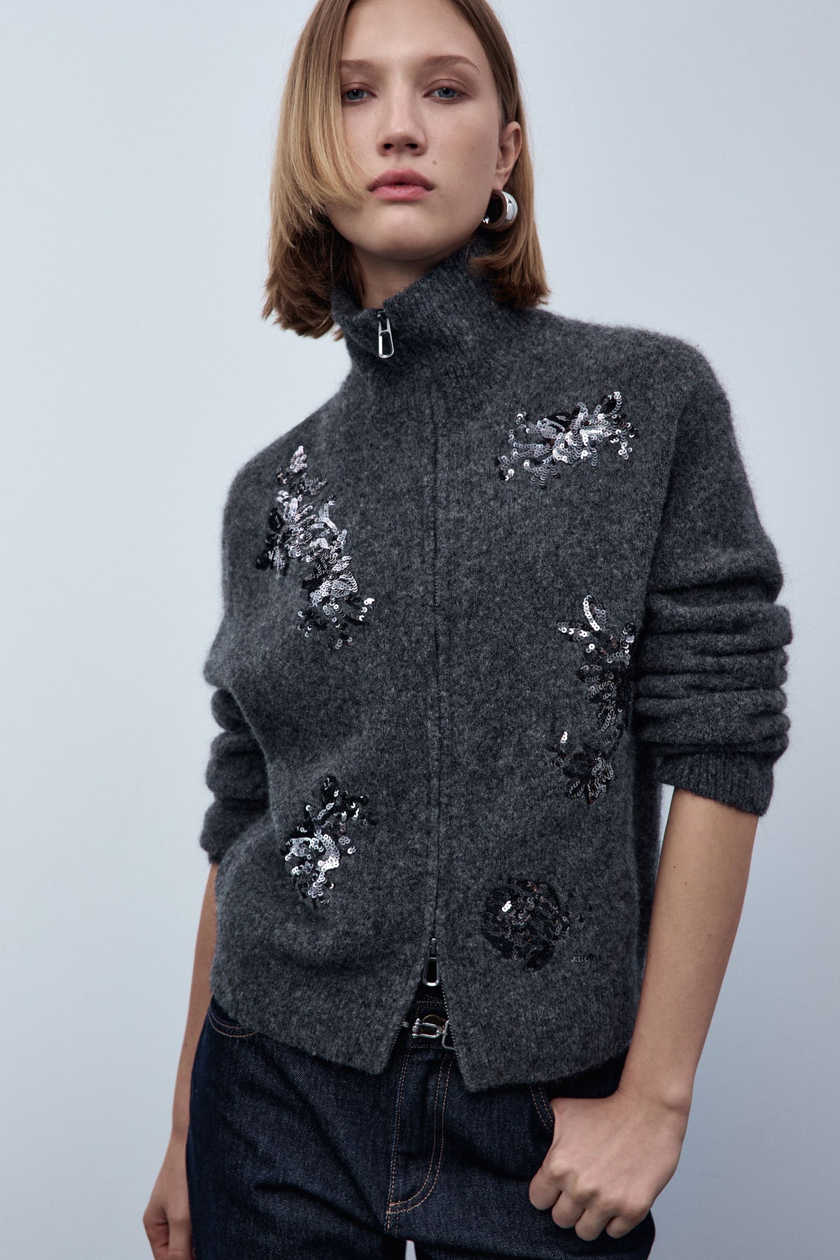 DARK GREY MELANGE