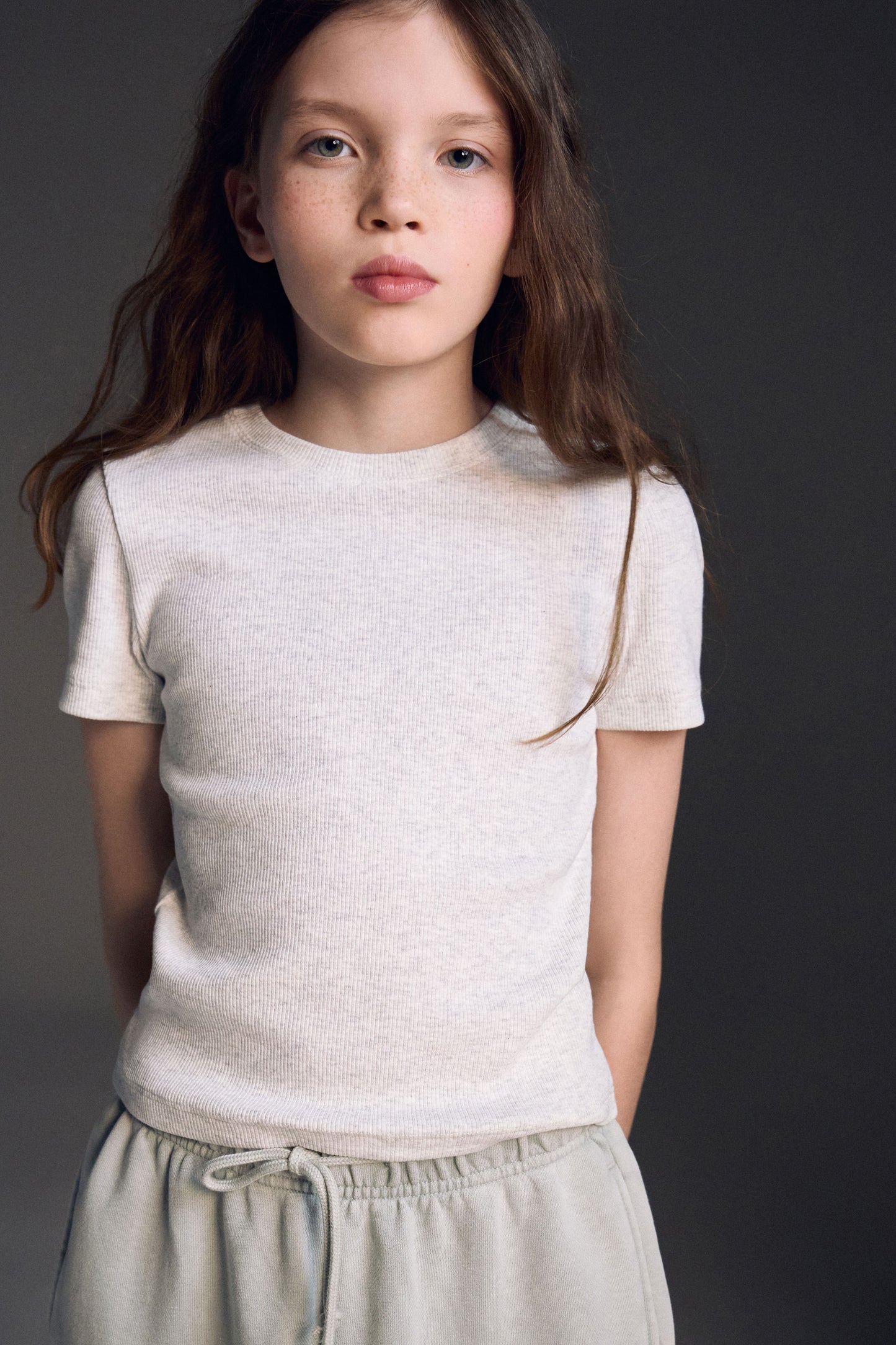LIGHT GREY MELANGE