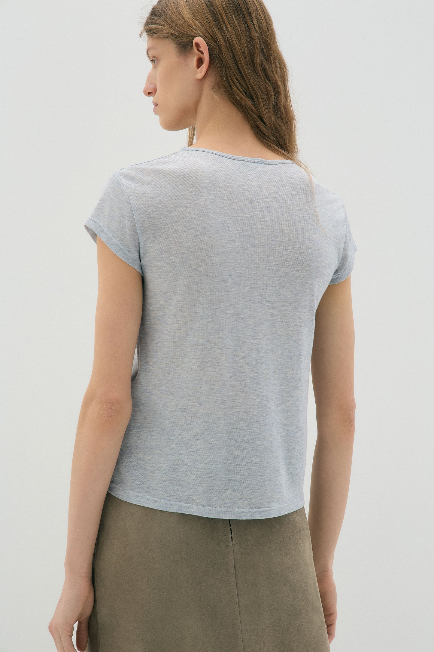 SILVER GRAY MELANGE