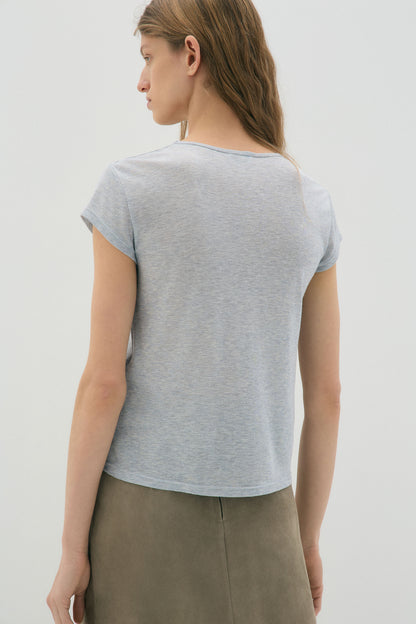 SILVER GRAY MELANGE
