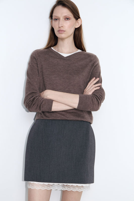 DARK GREY MELANGE