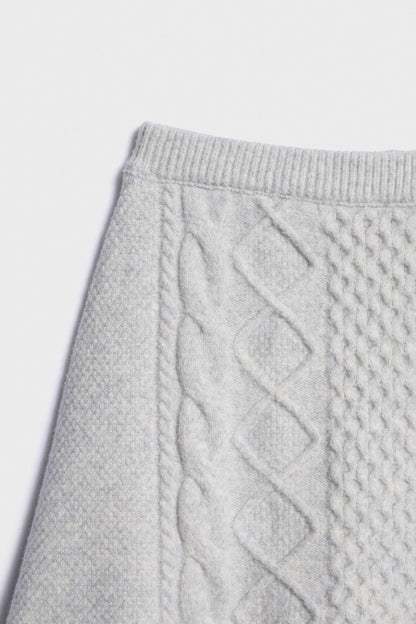 LIGHT GREY MELANGE
