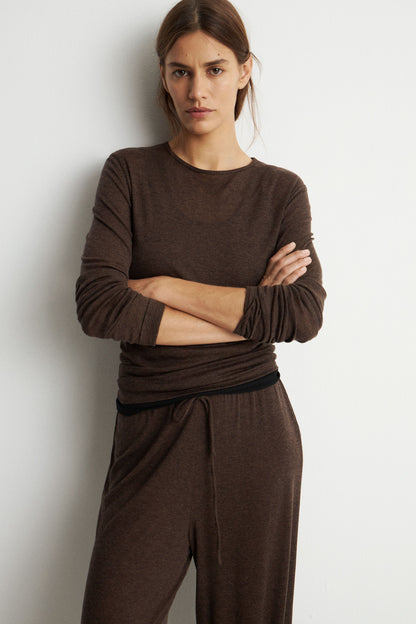 BROWN MELANGE