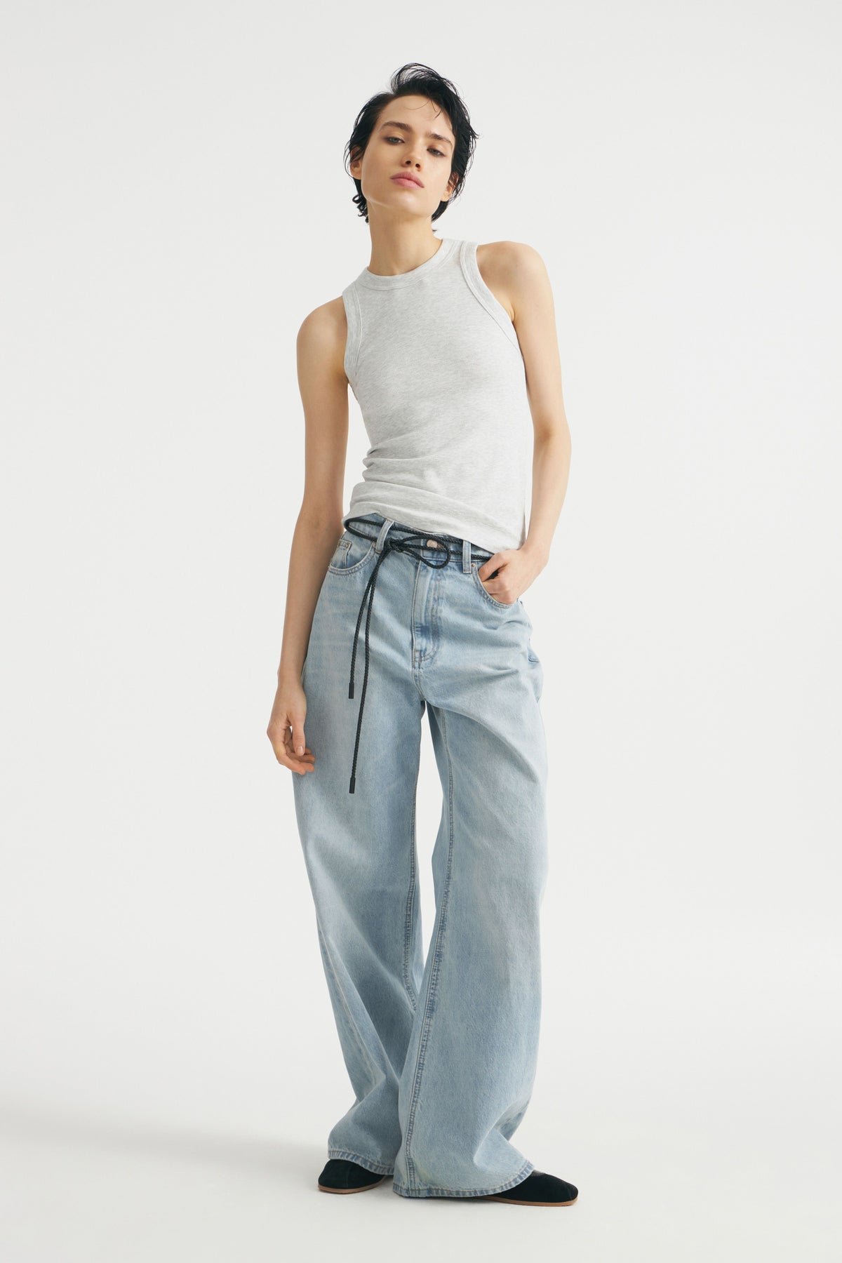 LIGHT GREY MELANGE