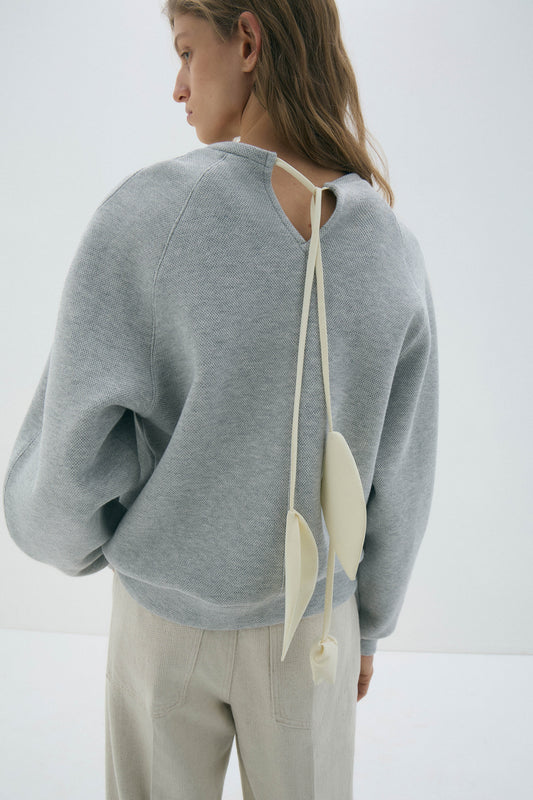 LIGHT GREY MELANGE