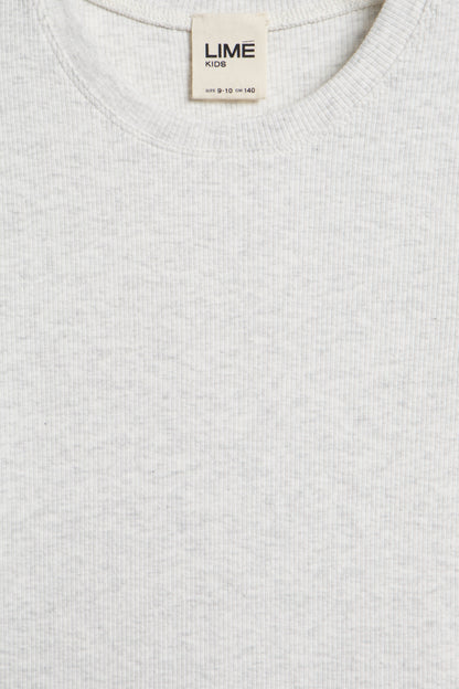 LIGHT GREY MELANGE