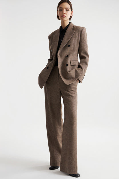 GRAY BROWN MELANGE