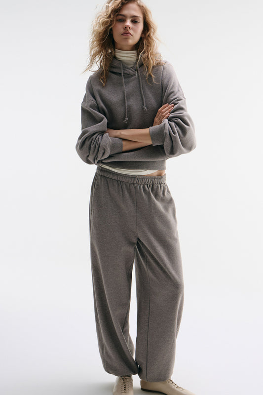 GRAY BROWN MELANGE