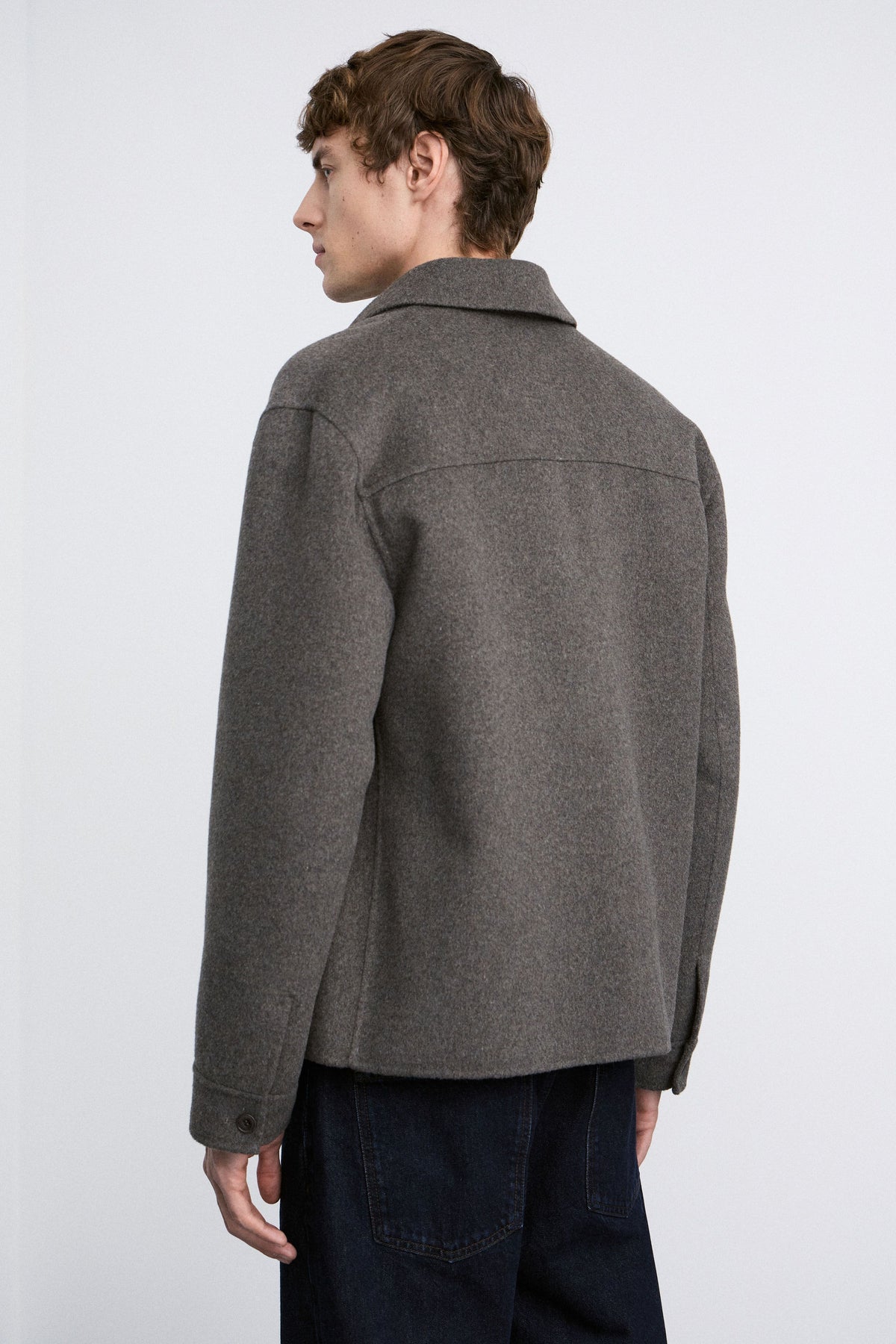 GRAY BROWN MELANGE