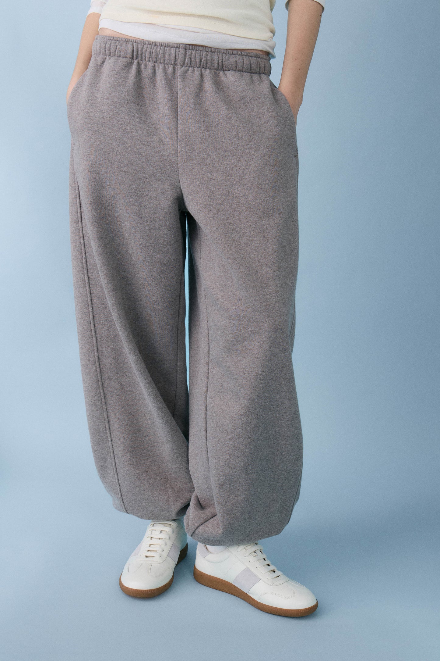 GRAY BROWN MELANGE