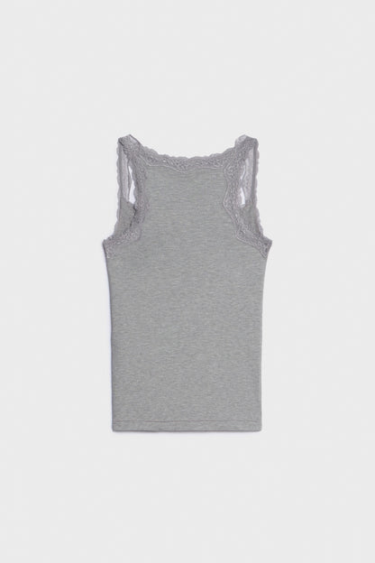 LIGHT GREY MELANGE