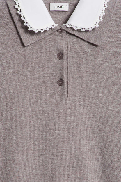 GREY BEIGE MELANGE