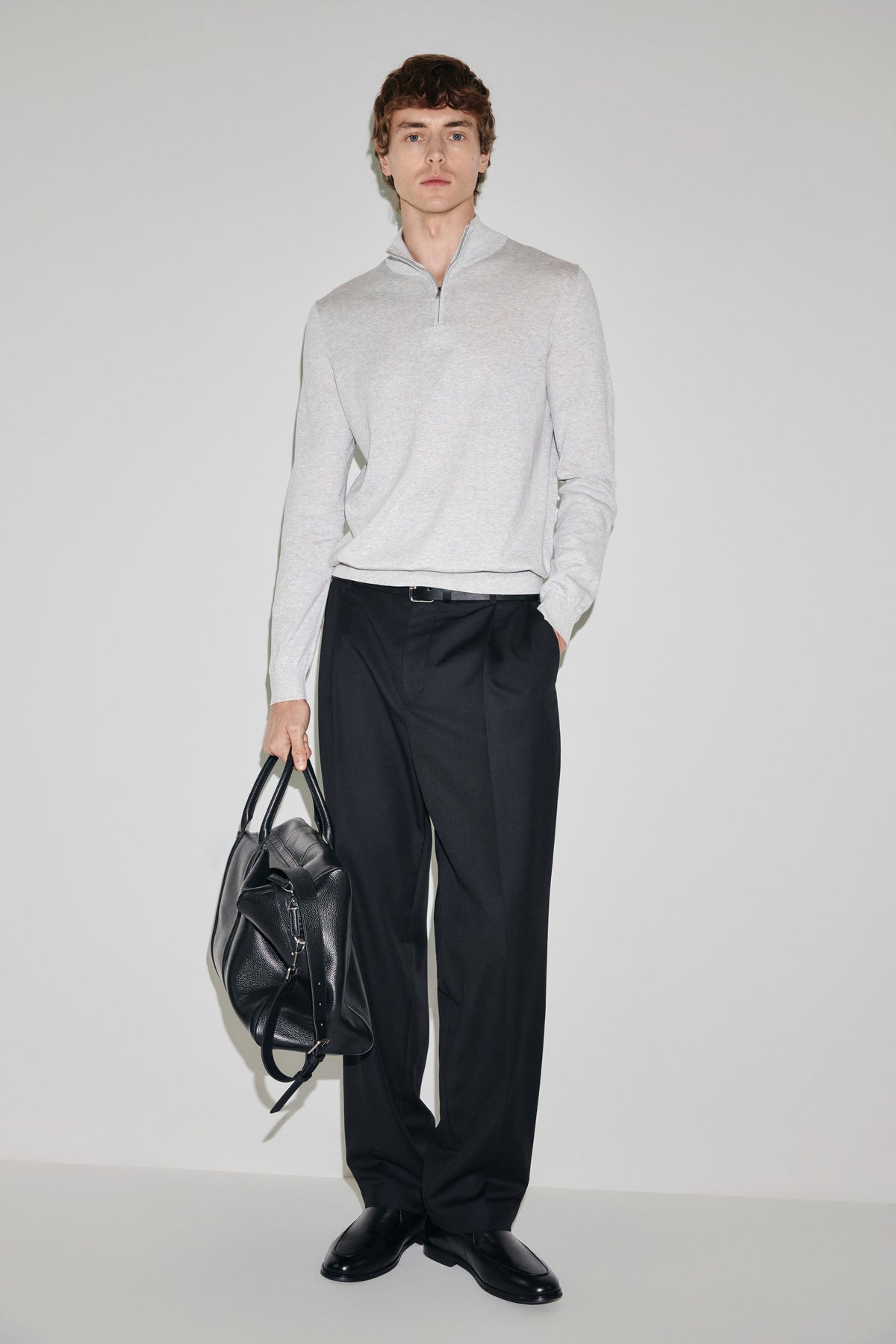 LIGHT GREY MELANGE