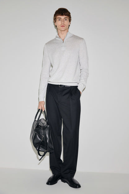 LIGHT GREY MELANGE