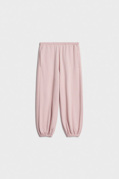 BRUSHED FINE-KNIT JOGGERS