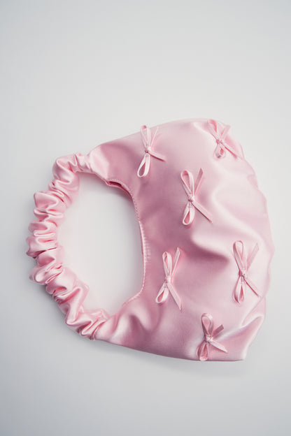 SATIN SHOULDER BAG