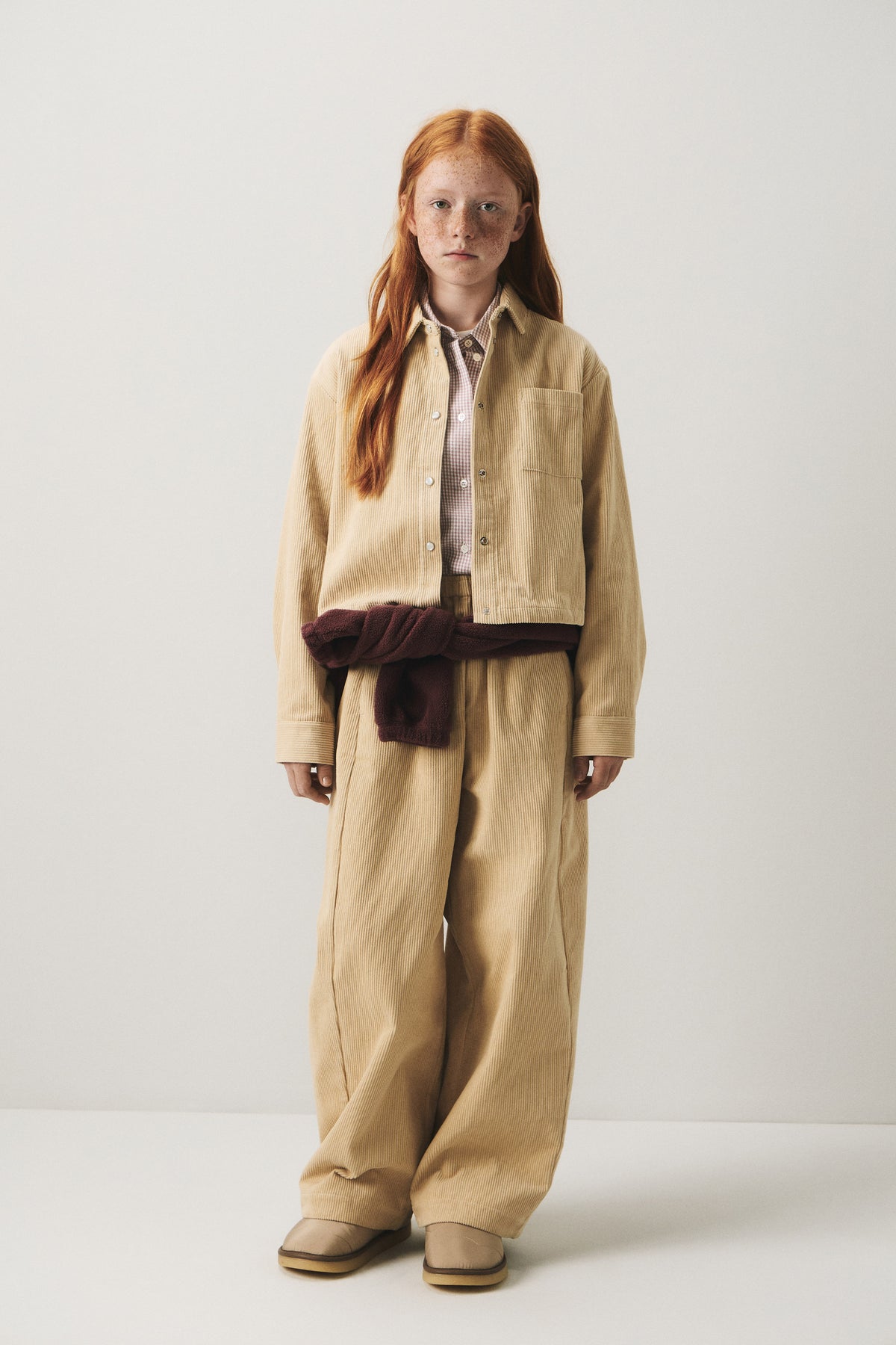 LOOSE-FIT CORDUROY TROUSERS
