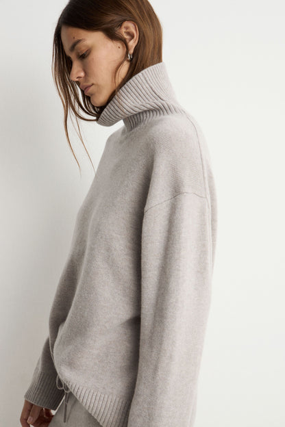 GREY BEIGE MELANGE